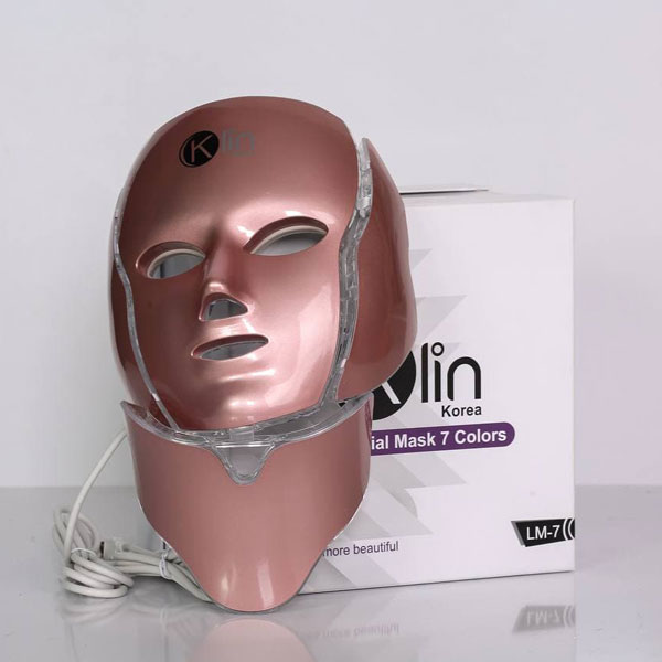 ماسک ال ای دی صورت و گردن کلین مدل LM 7