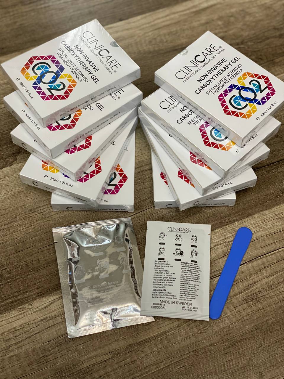 پک ژل کربوکسی یک نفره کلینیکر