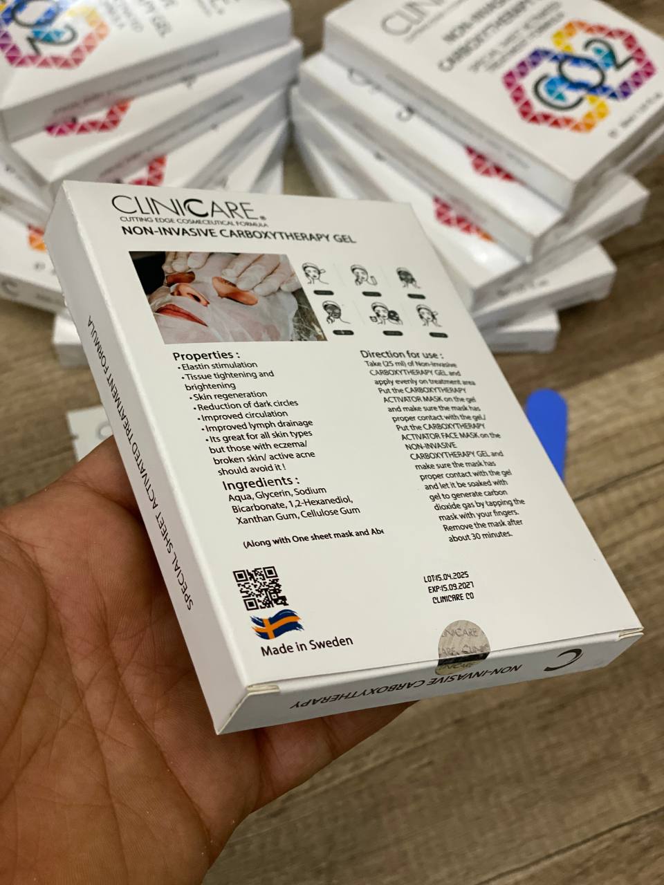 پک ژل کربوکسی یک نفره کلینیکر پک ژل کربوکسی یک نفره کلینیکر