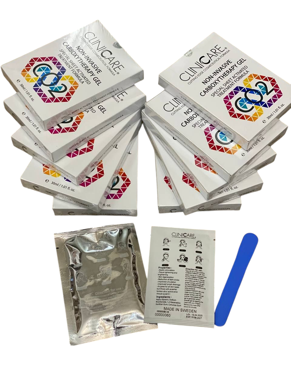 پک ژل کربوکسی یک نفره کلینیکر پک ژل کربوکسی یک نفره کلینیکر