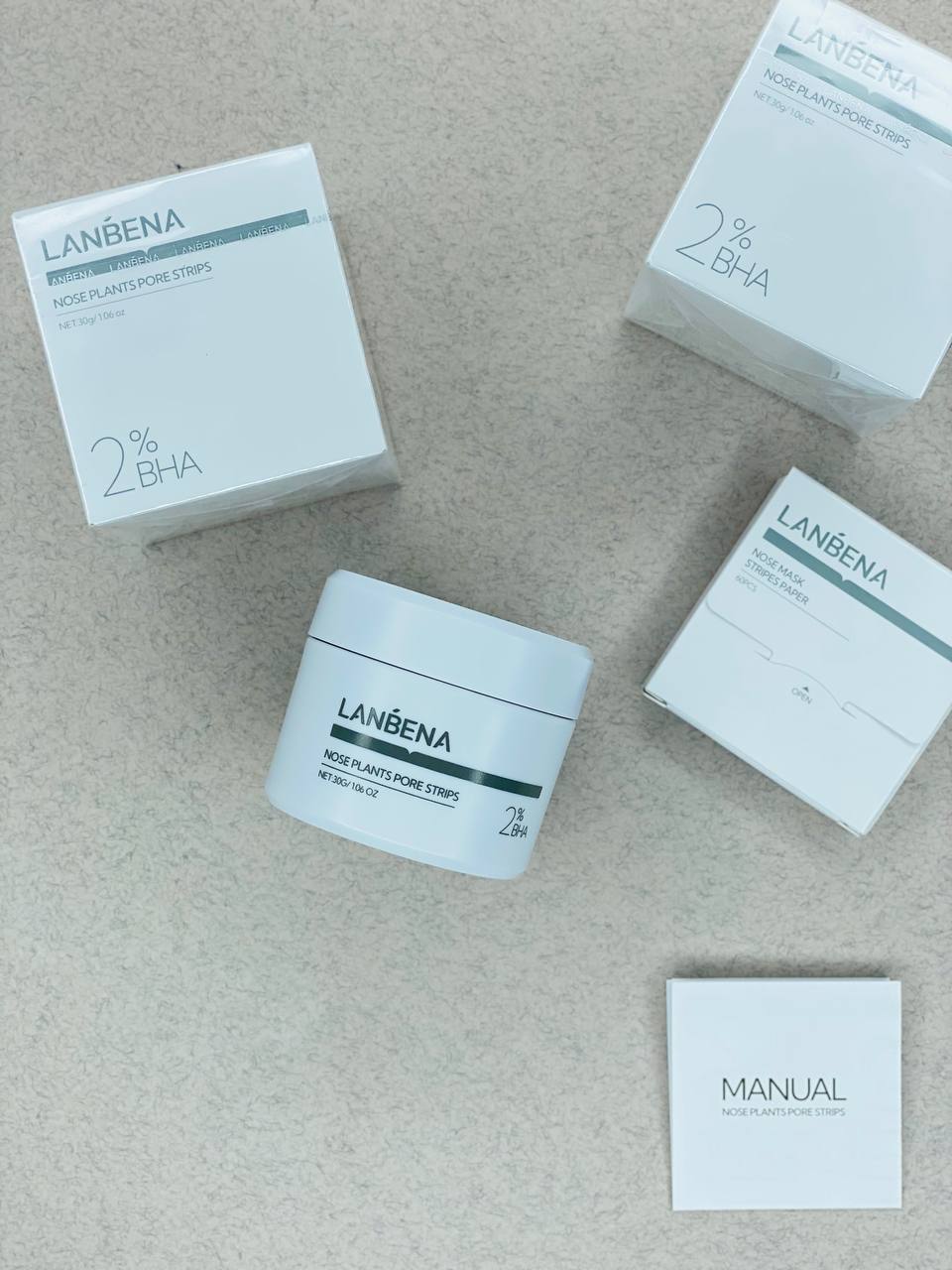 چسب ضد جوش سر سیاه بینی لانبنا مدل 2% BHA چسب ضد جوش سر سیاه بینی لانبنا مدل 2% BHA