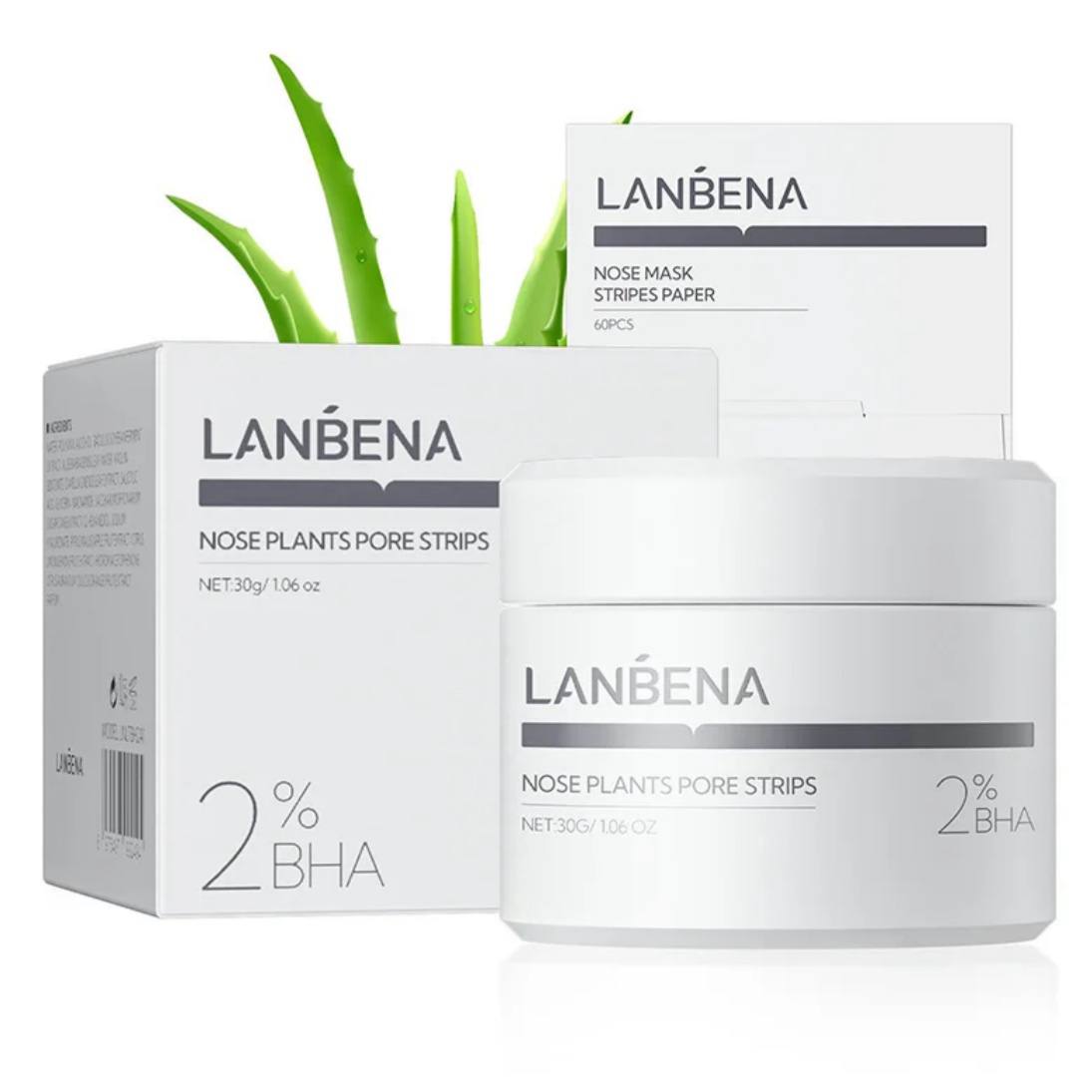 چسب ضد جوش سر سیاه بینی لانبنا مدل 2% BHA چسب ضد جوش سر سیاه بینی لانبنا مدل 2% BHA