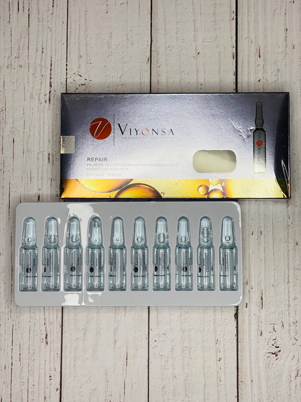 ویال ترمیم کننده پوست ویونسا VIYONSA پک 10 عددی