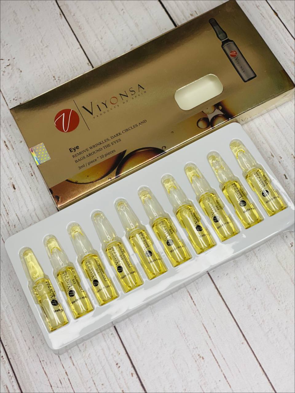 ویال دور چشم ویونسا VIYONSA پک 10 عددی